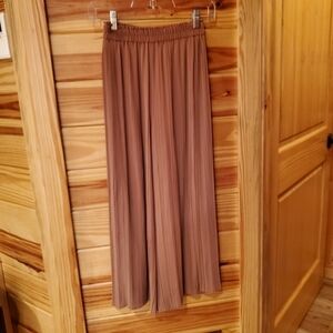 UNIQLO Women's Pleated Goucho Style Blush Pink Sz XXS